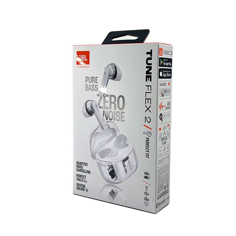 Tune Flex 2 True Wireless Bluetooth Earbuds BT5.3 ANC Earphone with Microphone IP54 Waterproof 48H Playtime Support APP