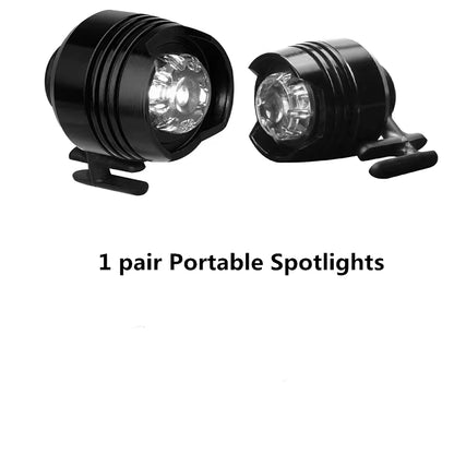 1 Pair Portable Spotlights Shoes Lights Camping Headlights for Perfect for Hiking to Biking for Pathfinder Lighting Slippers