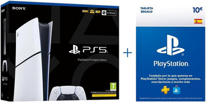 Playstation 5 Consola Digital Modelo Slim + 10€ Tarjeta Regalo Store