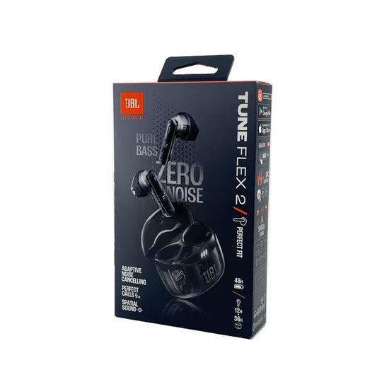 Tune Flex 2 True Wireless Bluetooth Earbuds BT5.3 ANC Earphone with Microphone IP54 Waterproof 48H Playtime Support APP