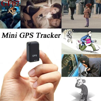 Motorcycle Car Gps Tracker Gf07 Mini Tracking Locator Magnetic Vehicle Tracker Locator for Pets Child Elderly Gps Position App