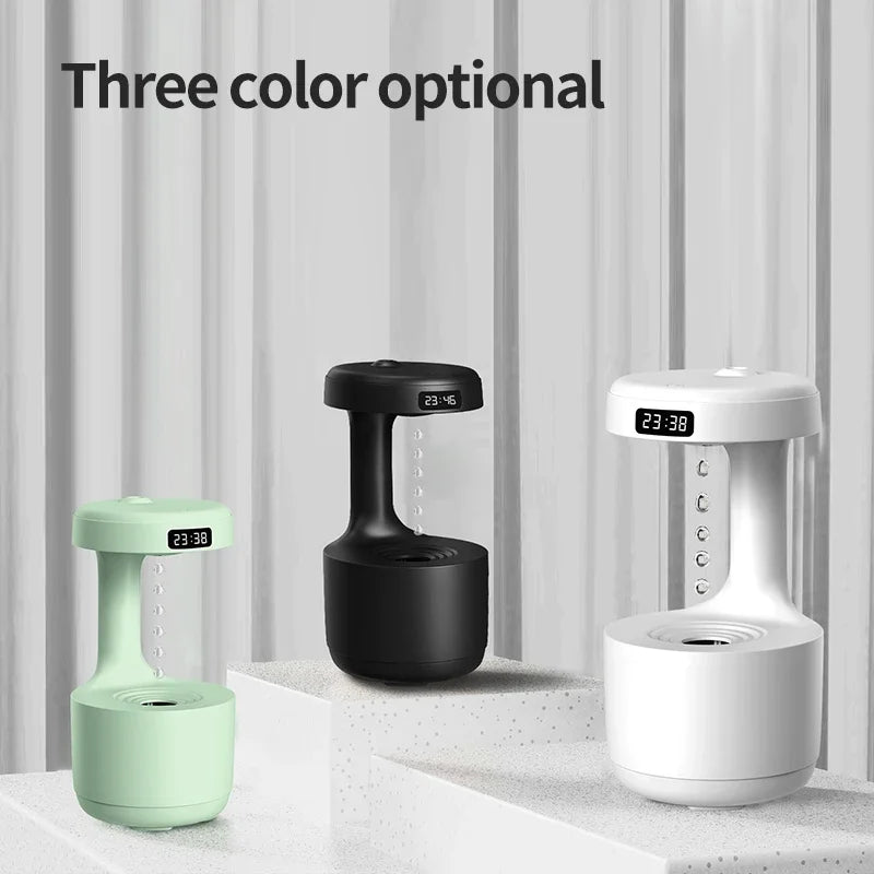 New Mist Humidifier Desktop Mute Large Capacity Small Household Air Humidifier Office Bedroom Air Purifying Atomizer