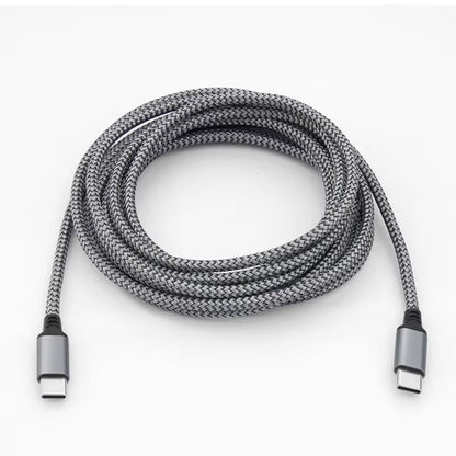 Type C to Type C 60W Fast Charger Cable 1M 2M 3M 5M 8M PD Extension Data Cable for Iphone 15 Macbook Xiaomi Samsung Camera
