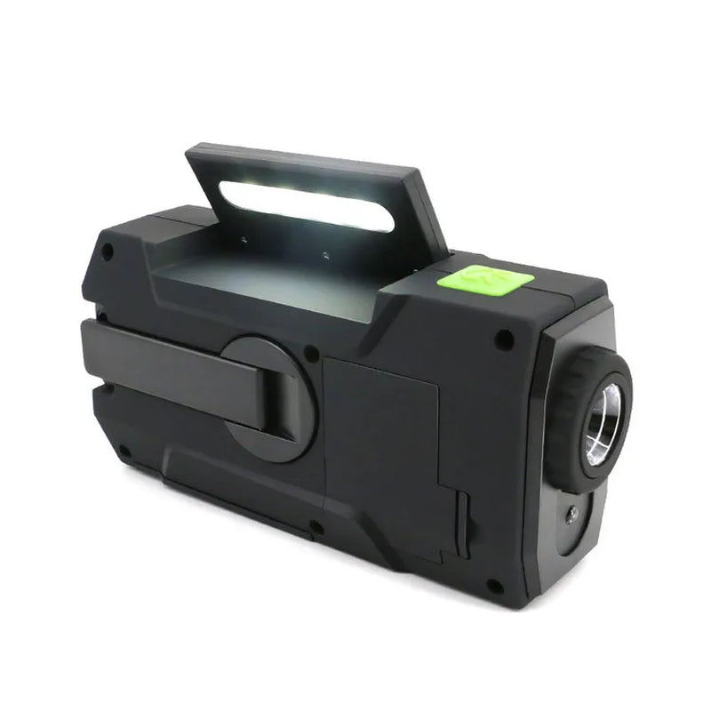 Emergency Radio AM FM with 2000Mah Battery Operated Radio Portable Power Bank Usb/Solar/Hand Crank Charging, SOS