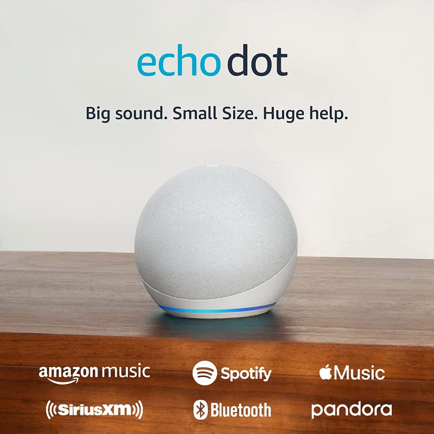 Echo Dot, Vibrant Sounding Alexa Speaker, Great for Bedrooms, Dining Rooms and Offices, Charcoal