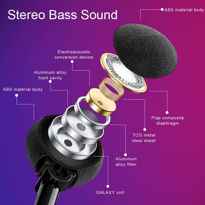 Stereo Earphones Wireless Headset with Mic Glasses Sunglasses for Driving Cycling Sports Noise Reduction Headphones