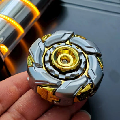 EDC Deformation Mecha Fidget Spinner Metal Alloy Anxiety Stress Relief Rotating Fingertip Gyro Decompression Office Desk Toy