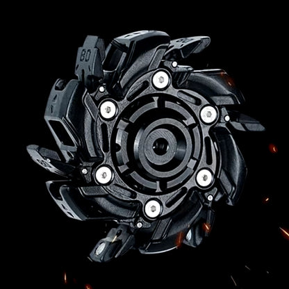 EDC Deformation Mecha Fidget Spinner Metal Alloy Anxiety Stress Relief Rotating Fingertip Gyro Decompression Office Desk Toy