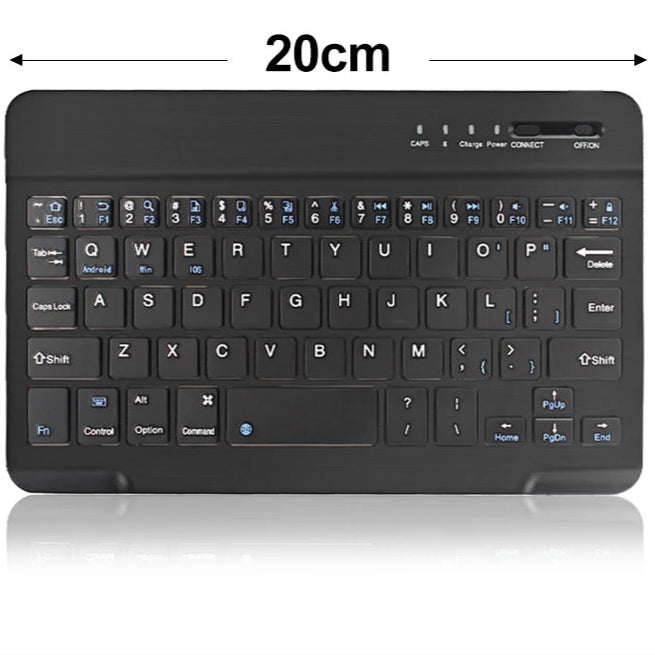 Mini Teclado Bluetooth Sem Fios-preto