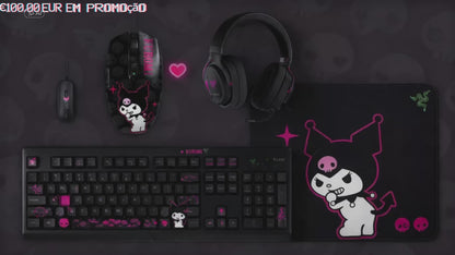 Conjunto Gamer Sanrio Kuromi Edition Dark Night