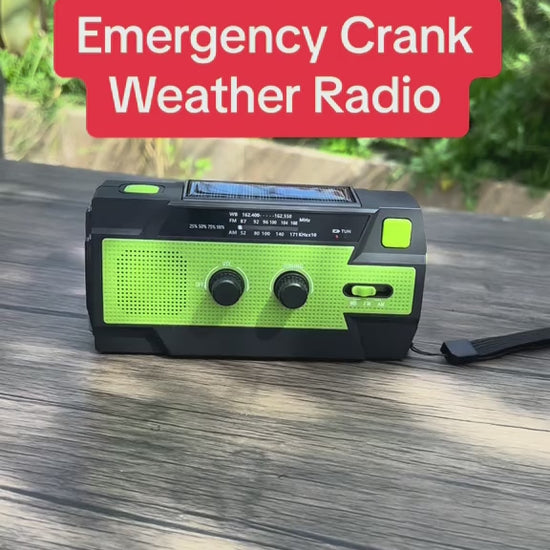 Rádio de Emergência AM/FM 
testado 100%