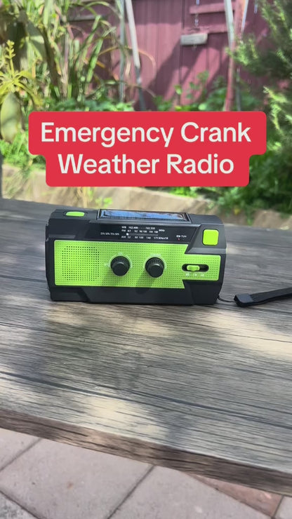 Rádio de Emergência AM/FM 
testado 100%